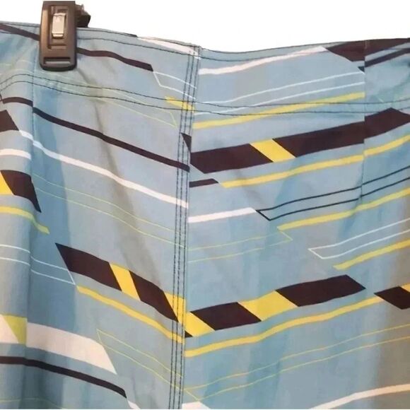 Analog Board Shorts Size 34 Men's Blue Swim Trunks - Picture 3 of 7